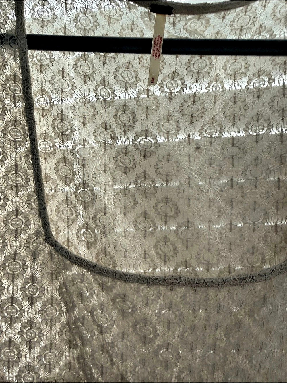 Free People Floral Lace Maxi Dress in Beige - Picture 6 of 7
